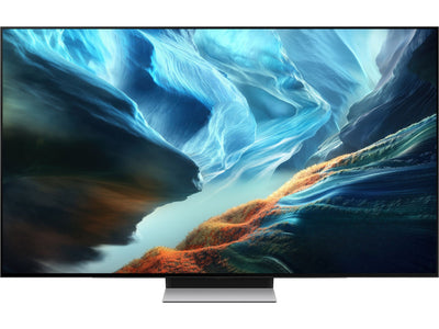 Samsung 77S90H 77 cali OLED 4K Smart TV widok z przodu cienka ramka