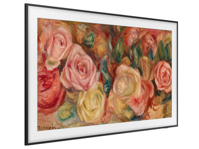 Samsung 85LS03D The Frame QLED 4K 85 cali widok pod kątem ramka jak obraz