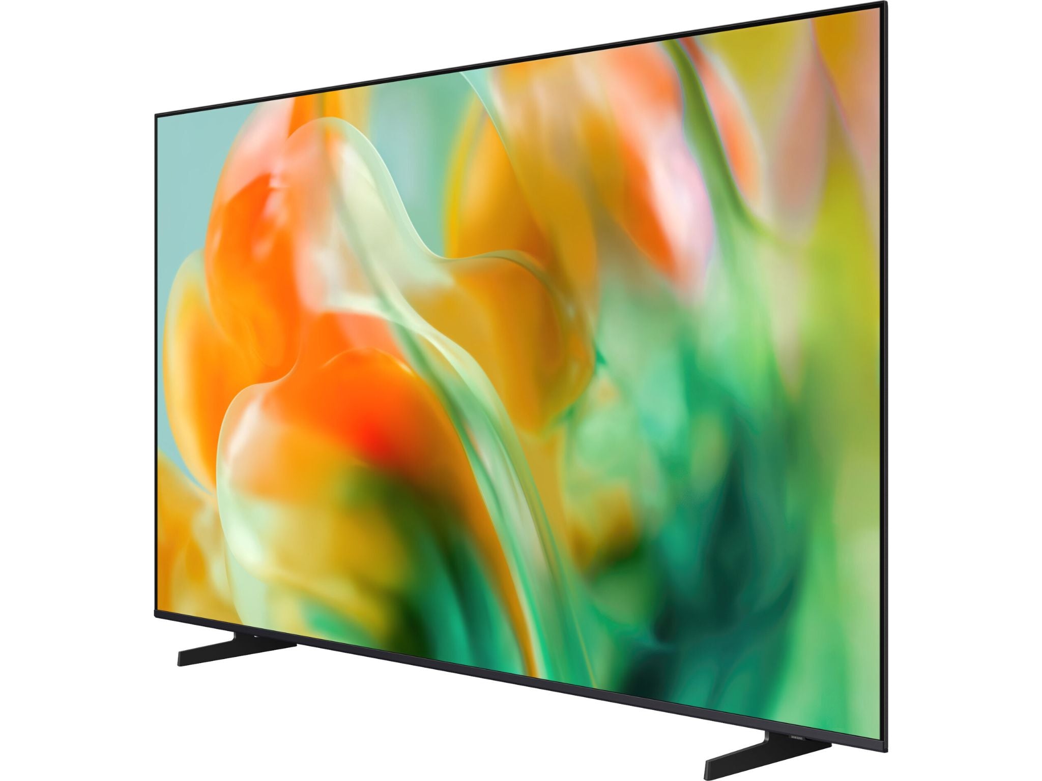 Samsung 85M80H Smart TV 85 cali 4K widok boczny pod kątem smukła obudowa