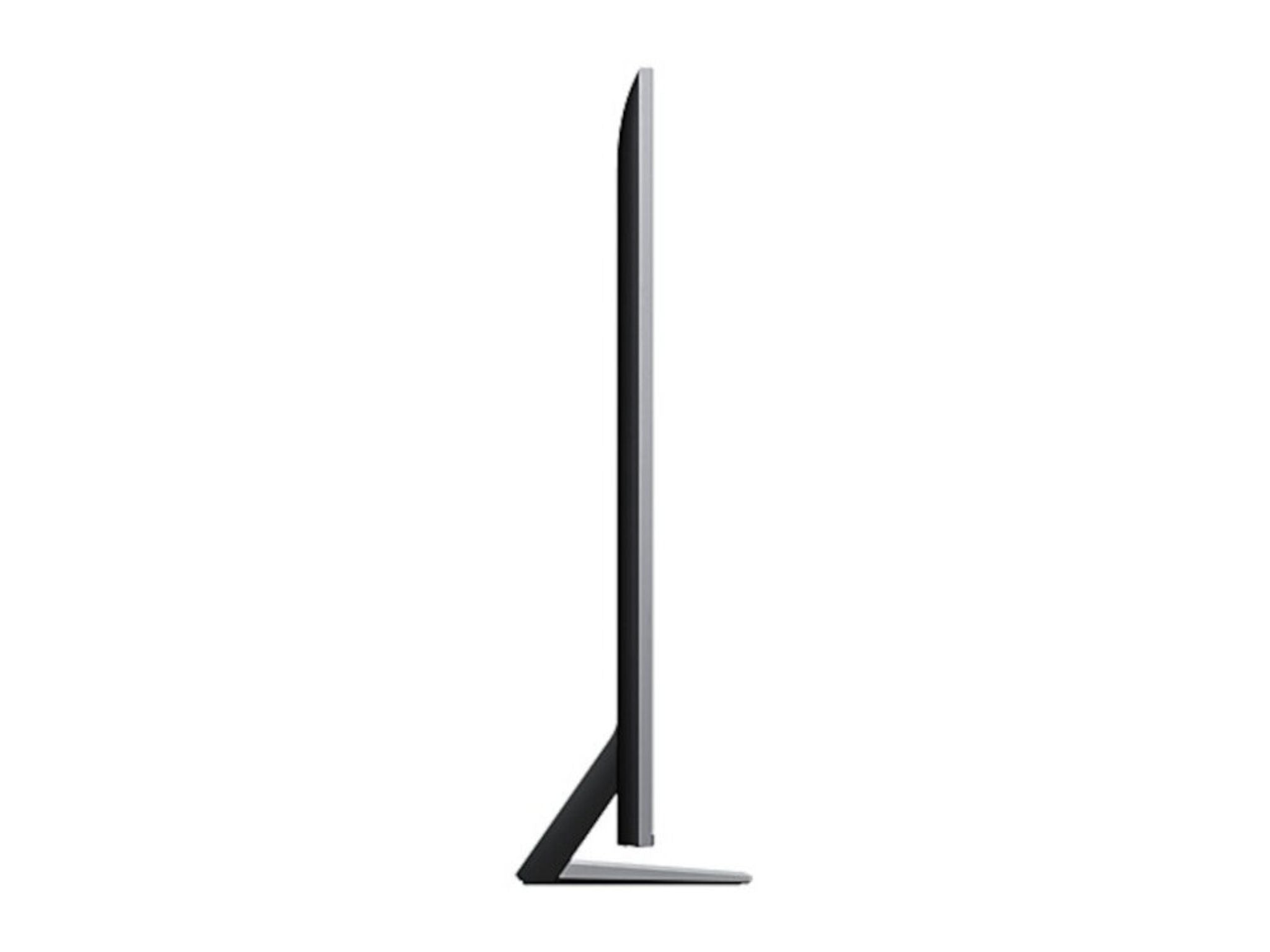 Samsung QE85QN85F widok z boku smukła obudowa telewizora
