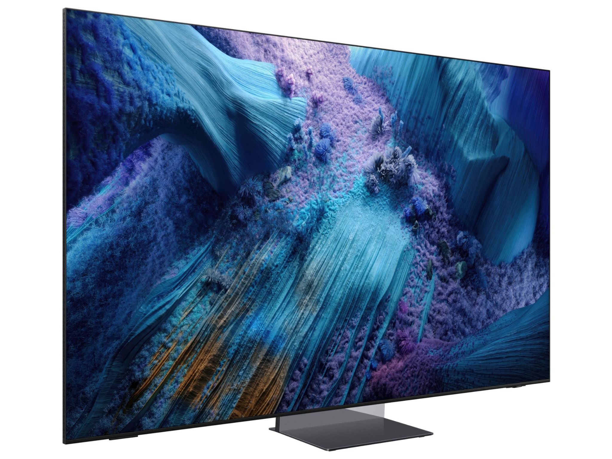 Samsung QE98QN990F 98 cali widok pod kątem nowoczesny design premium