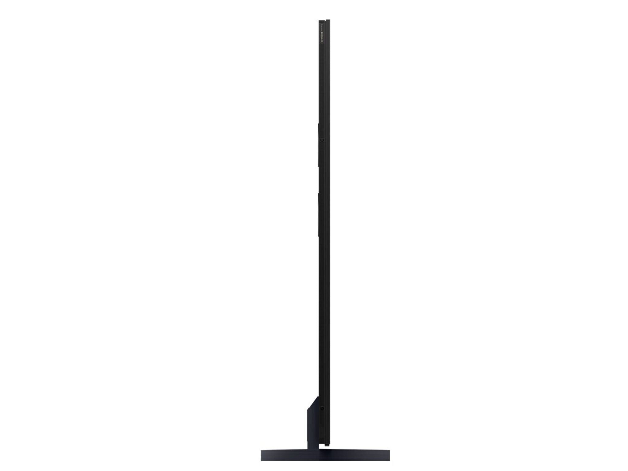 TCL 115X955 prestige widok z boku smukła obudowa telewizora
