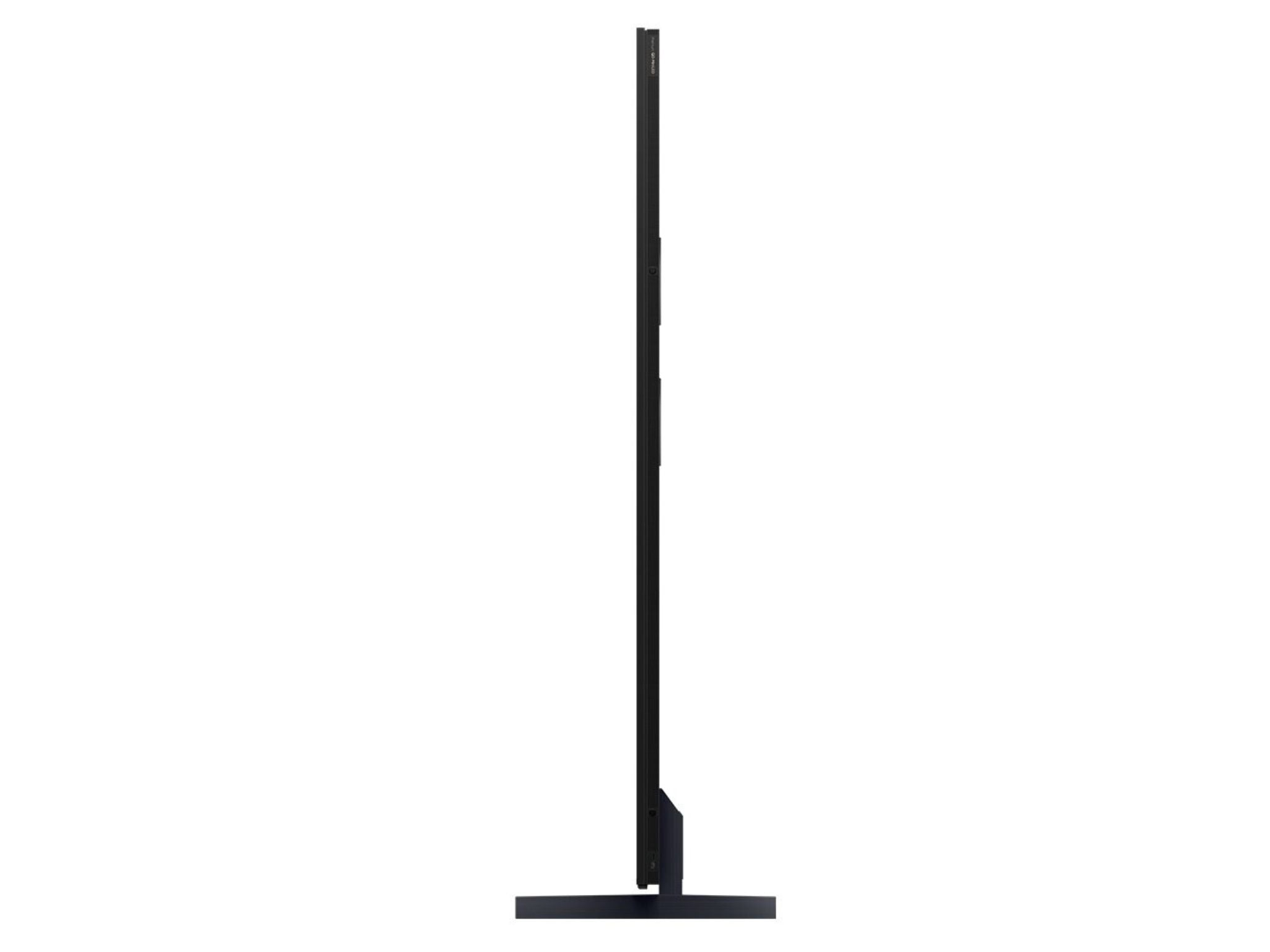 TCL 115X955 widok z boku smukła obudowa telewizora