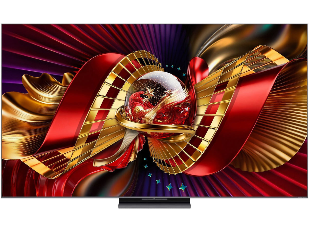 TCL 85C8L 85 cali SQD-Mini LED 4K Smart TV widok z przodu