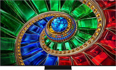 TCL 85RM7L 85 cali RGB-Mini LED 4K Smart TV widok z przodu