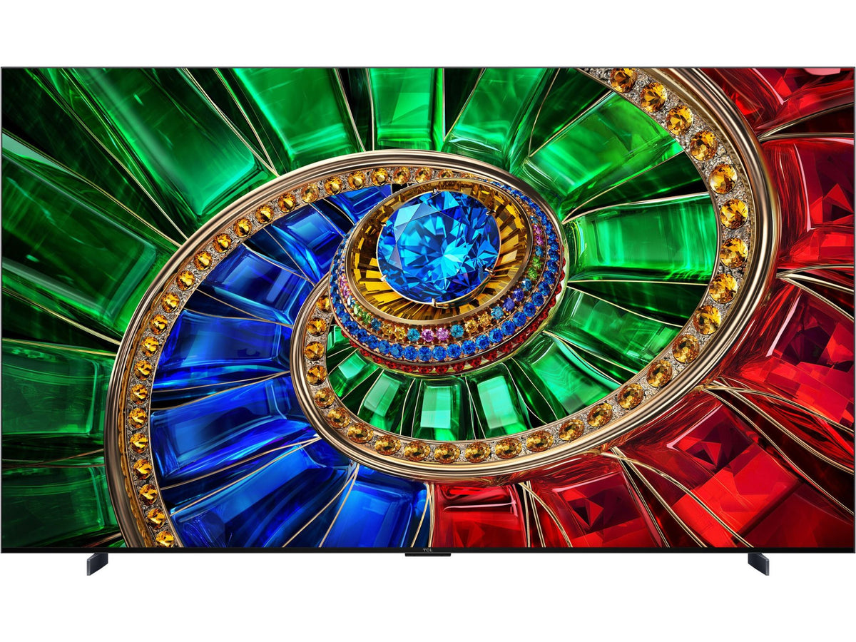 TCL 98RM7L 98 cali RGB-Mini LED 4K Smart TV widok z przodu