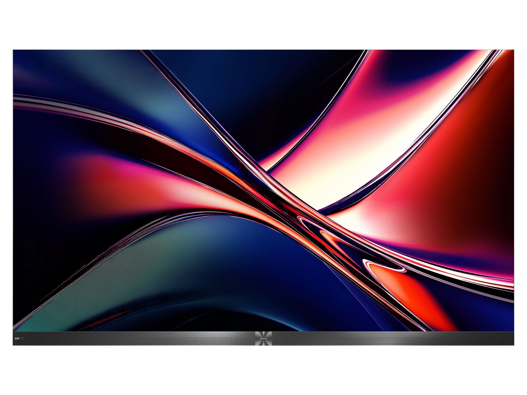 Telewizor Hisense 136MX 136 cali MicroLED – ogromny ekran klasy premium, widok z przodu