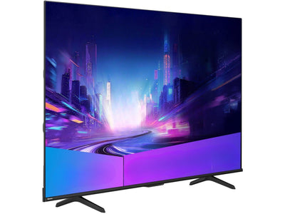 Telewizor Hisense 50E7Q PRO – widok pod kątem, technologia QLED i ekran 4K