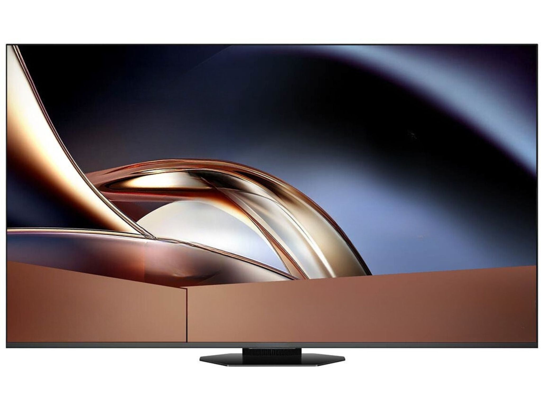 Telewizor Hisense 75U8Q 55 cali 4K Smart TV – widok z przodu, nowoczesny ekran Mini LED