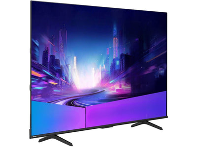 Telewizor Hisense 65E7Q PRO – widok pod kątem, technologia QLED i obraz 4K