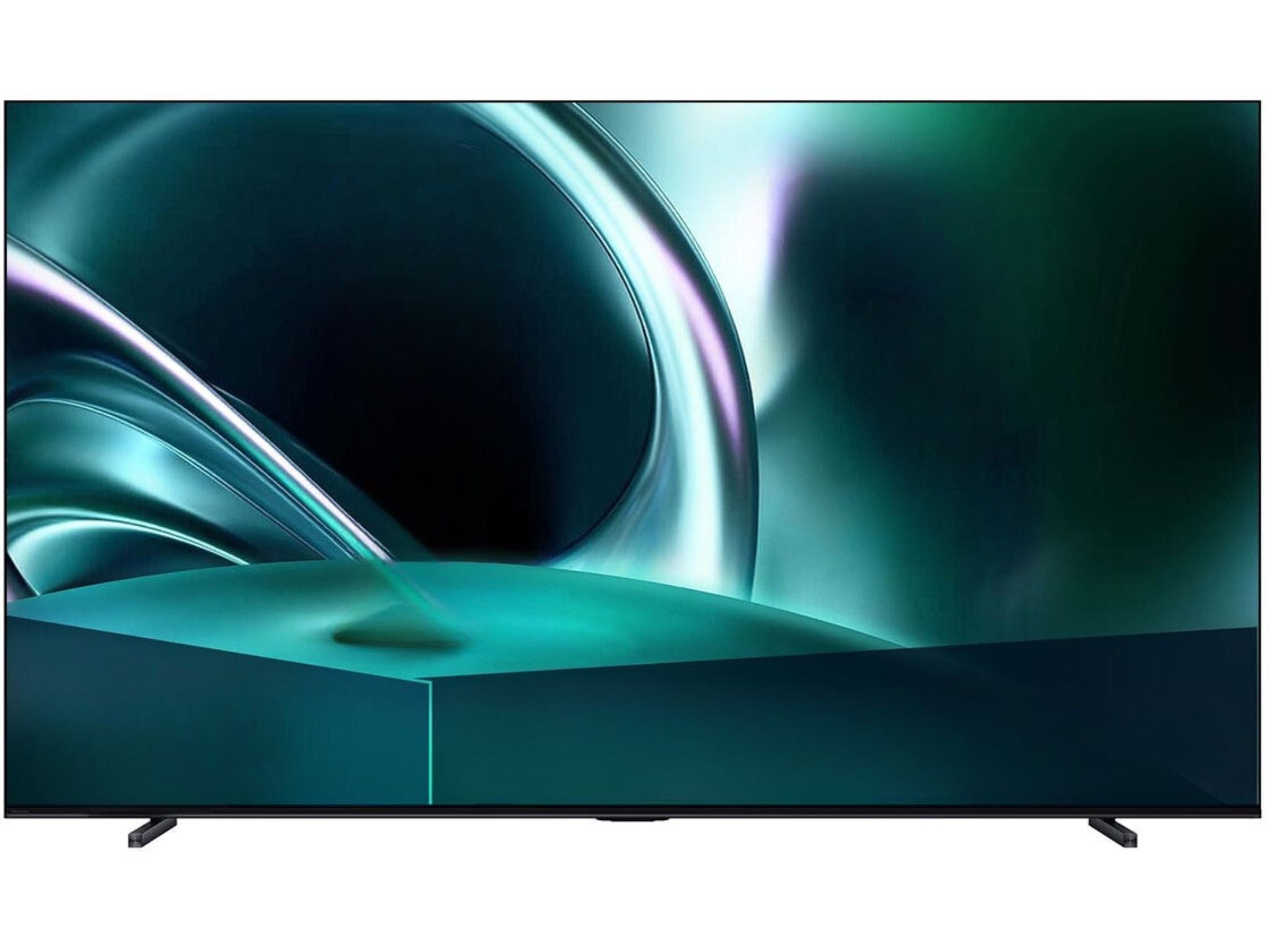 Telewizor Hisense 100U7Q 85 cali 4K Smart TV – widok z przodu, duży ekran do kina domowego