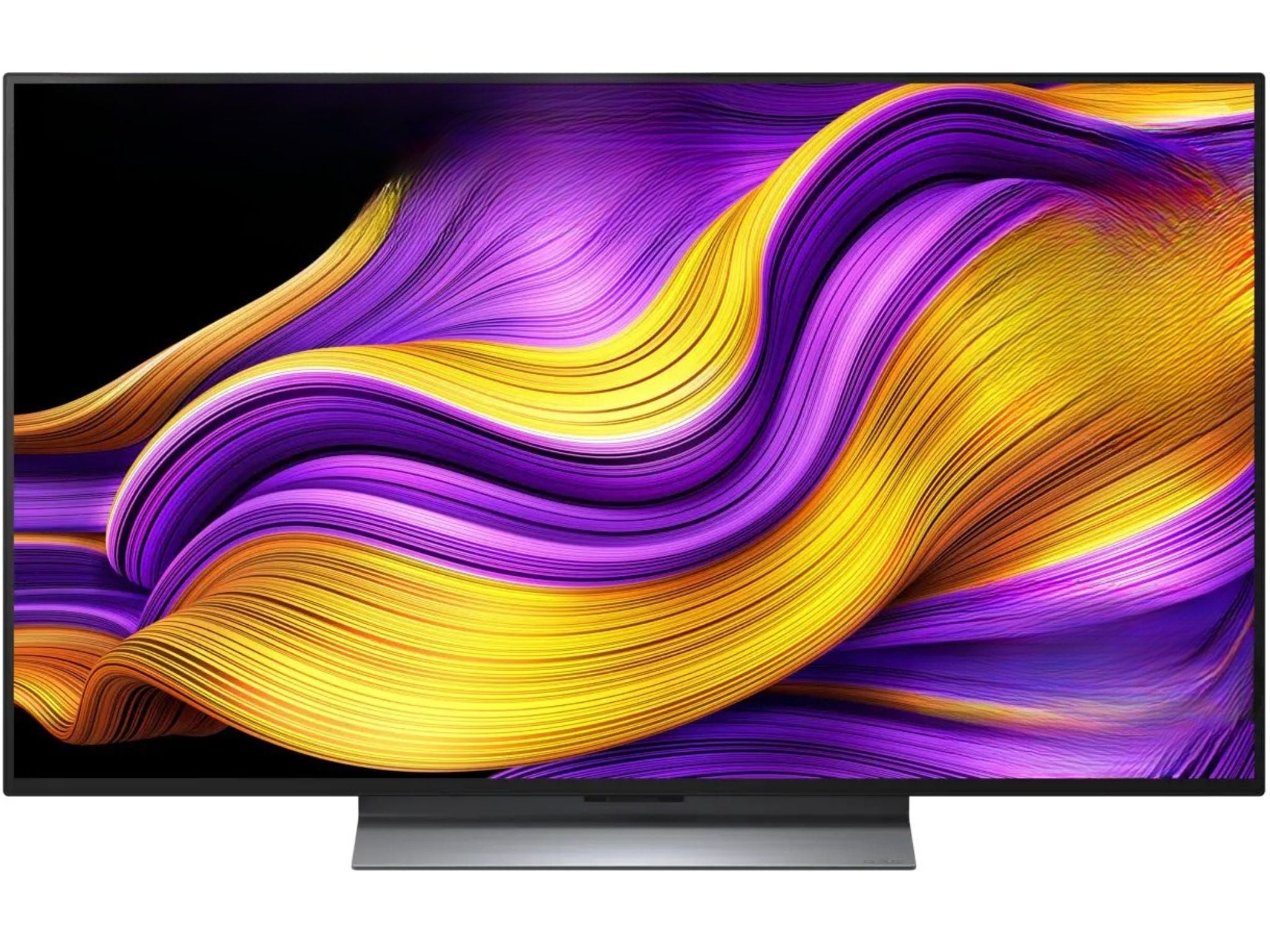 Telewizor LG OLED48G53LS 48 cali OLED 4K Smart TV – widok z przodu, ekran OLED evo