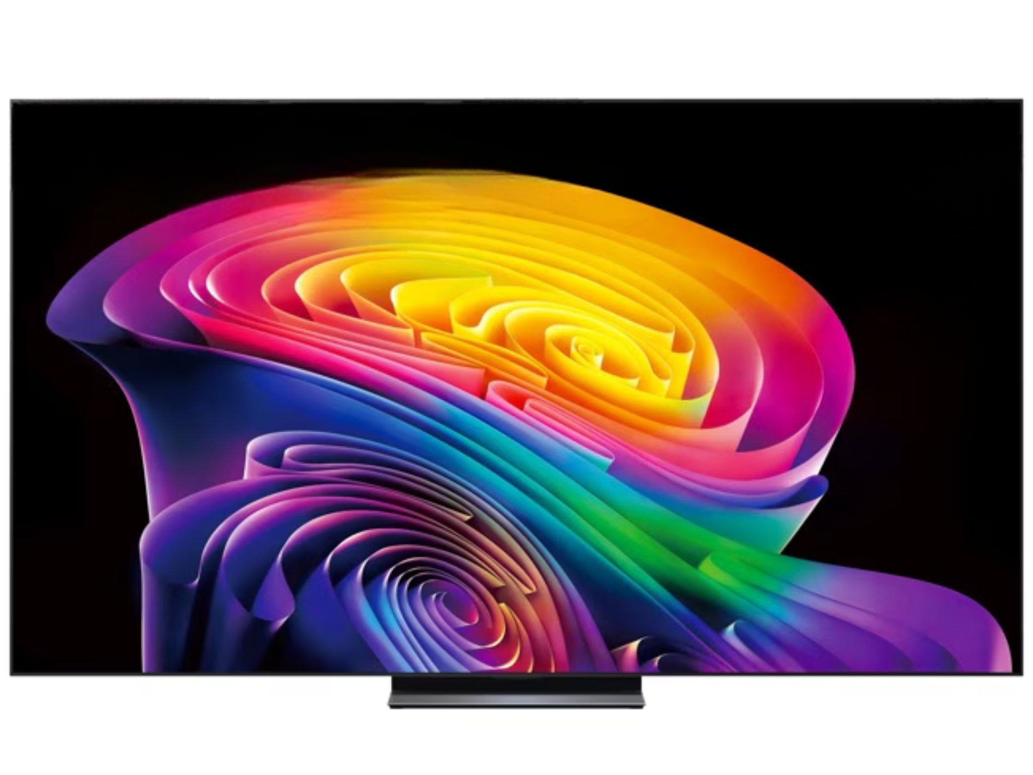 Telewizor LG OLED83C6 83 cale OLED 4K Smart TV – widok z przodu, ekran OLED evo