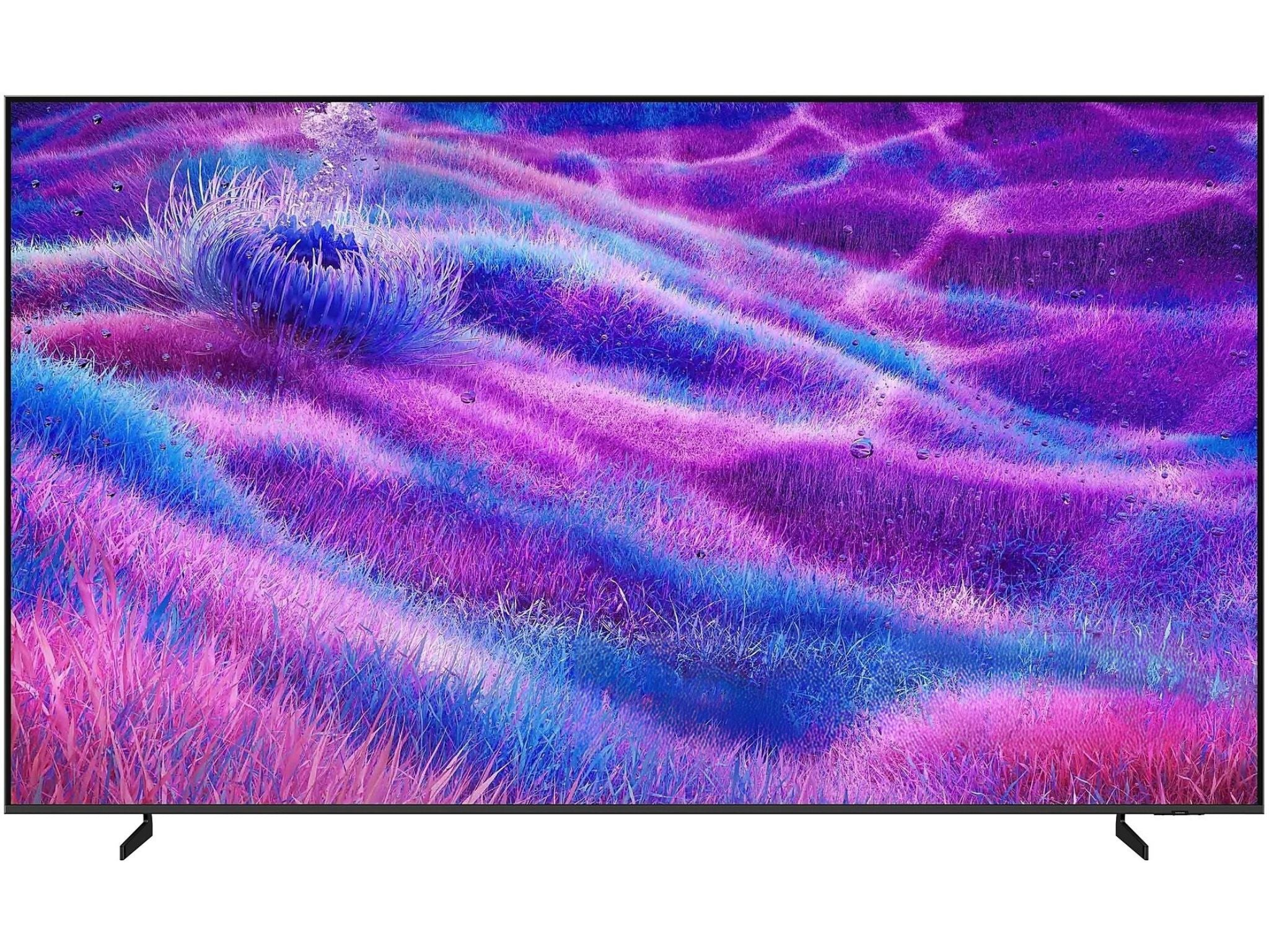 Telewizor Samsung QE100QN80FU 100 cali 4K Smart TV – widok z przodu, ogromny ekran Mini LED