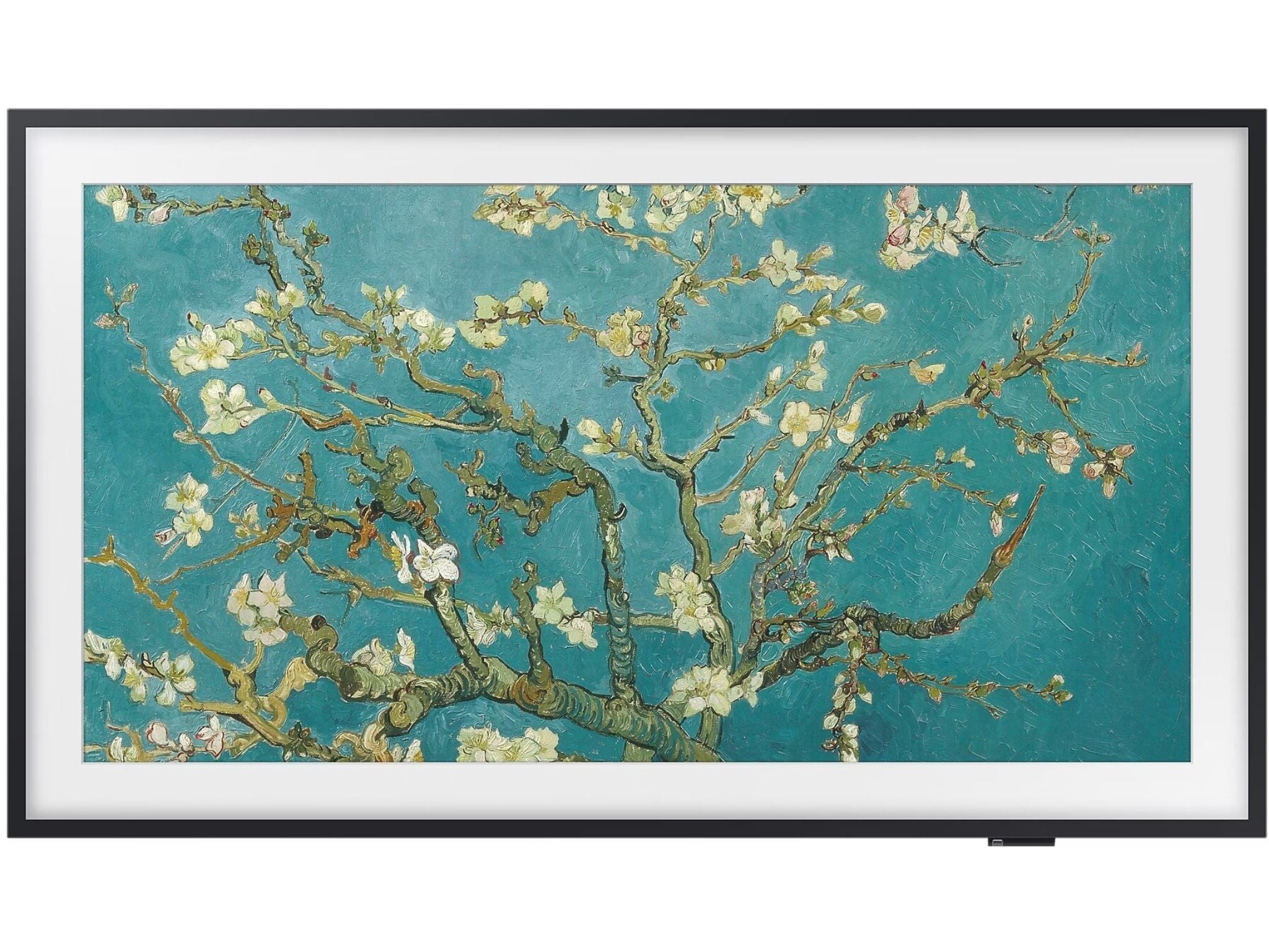 Telewizor Samsung QE32LS03C The Frame 32 cale – widok z przodu, ekran jak obraz