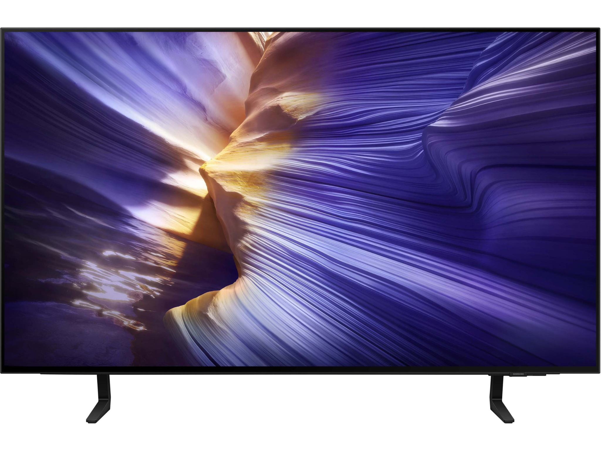 Telewizor Samsung QE42S90F 42 cale OLED 4K Smart TV – widok z przodu, ekran OLED
