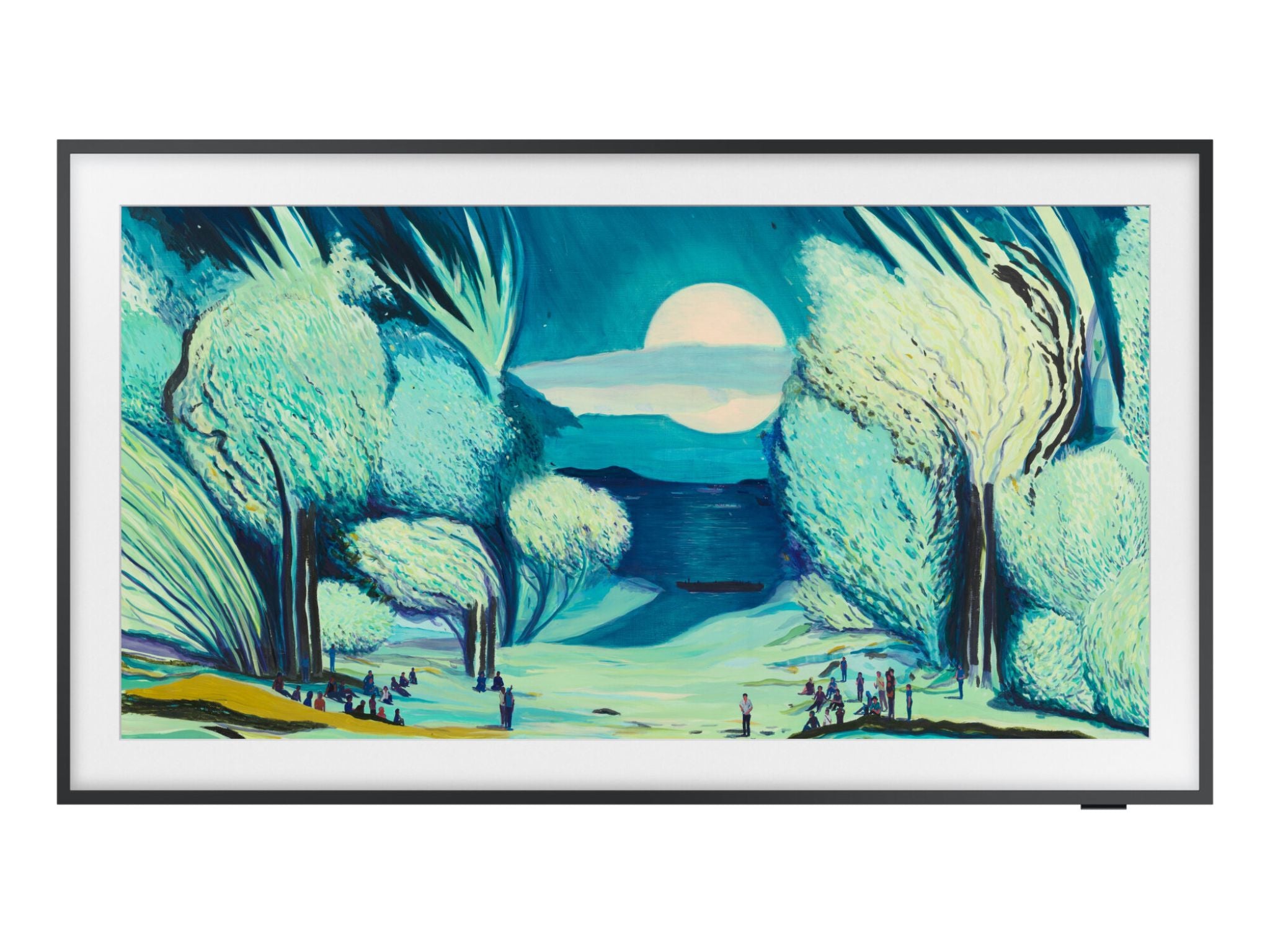 Telewizor Samsung QE55LS03FA 50 cali 4K The Frame – widok z przodu, ekran jak obraz