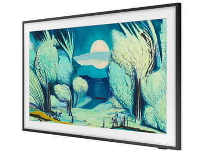 Telewizor Samsung QE55LS03FA – widok pod kątem, stylowy design The Frame