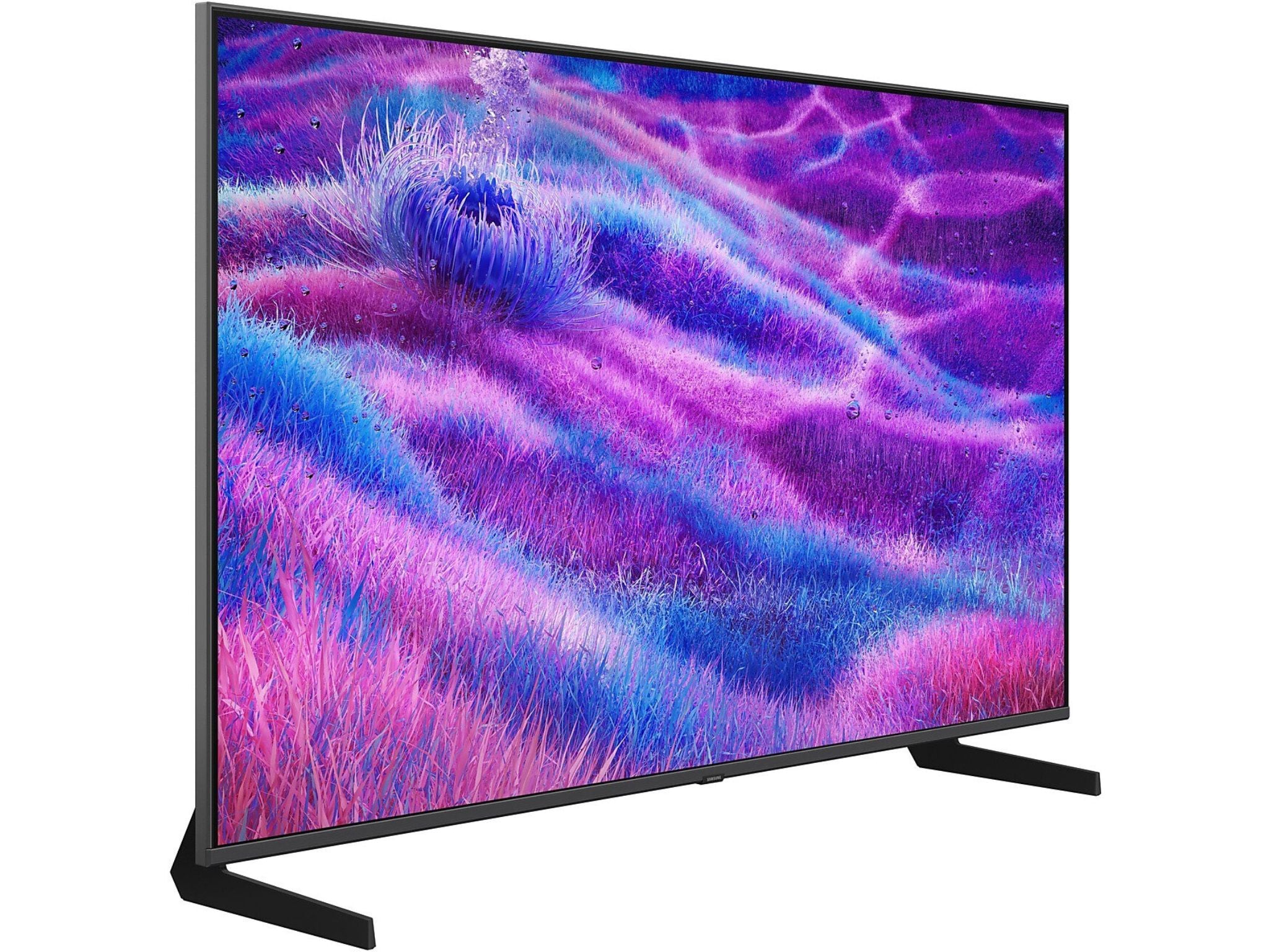 Telewizor Samsung QE50QN80F – widok pod kątem, technologia Mini LED i ekran 4K