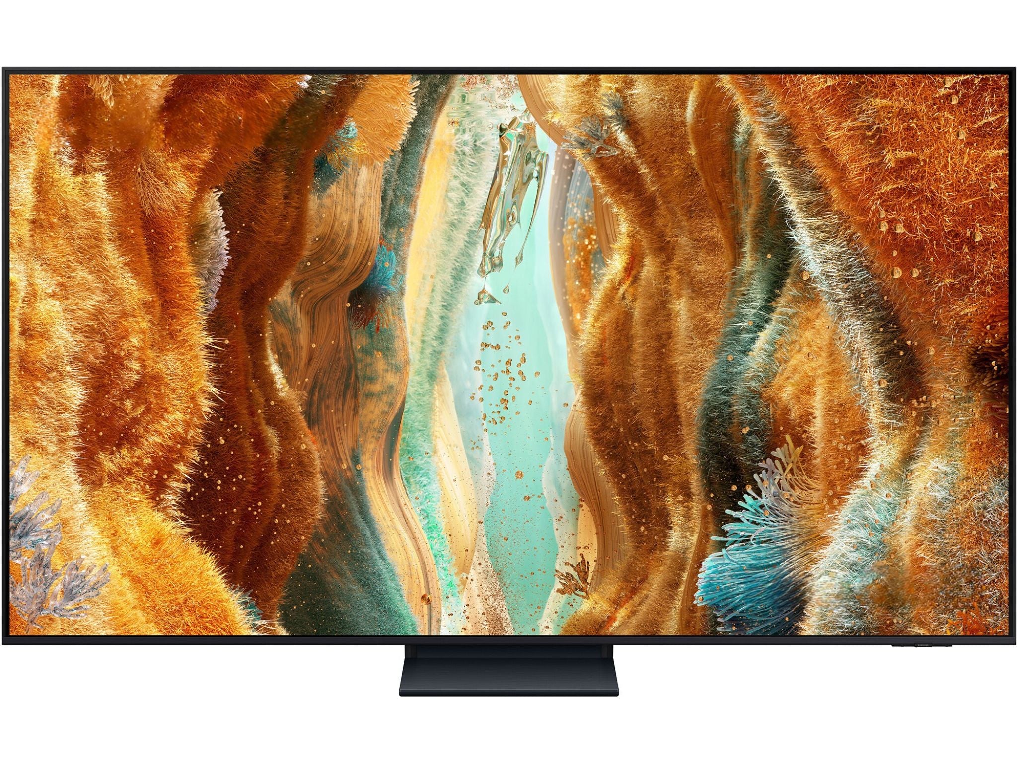 Telewizor Samsung QE85QN77F 85 cali 4K Smart TV – widok z przodu, ekran Mini LED