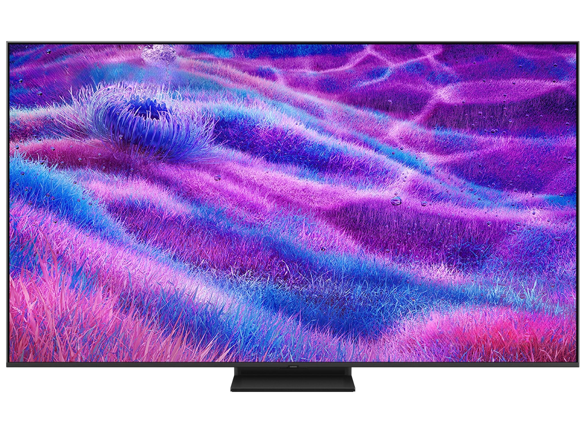 Telewizor Samsung QE85QN80F 85 cali 4K Smart TV – widok z przodu, ekran Mini LED
