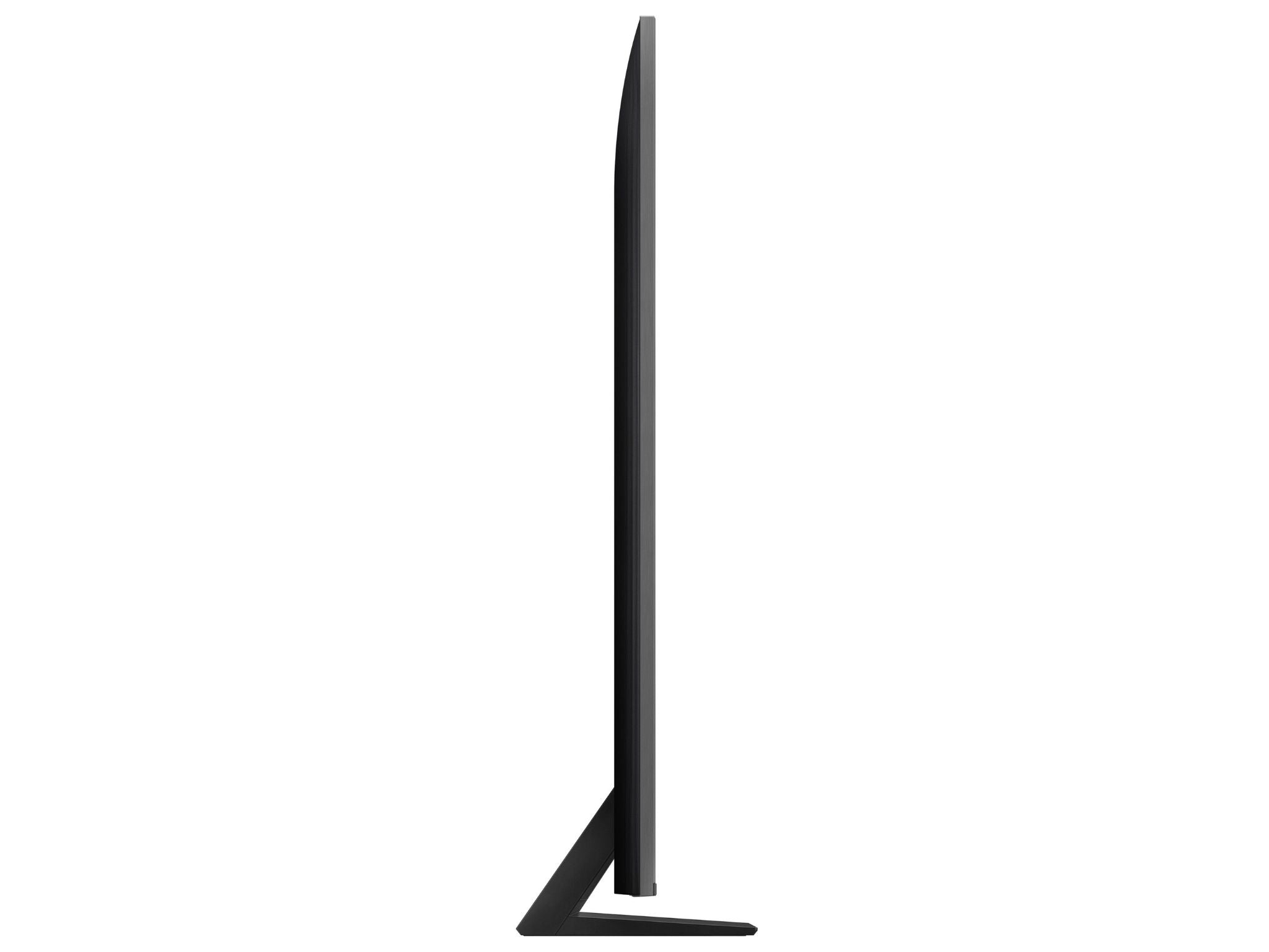 Telewizor Samsung QE85QN80F – profil boczny, smukła konstrukcja Mini LED