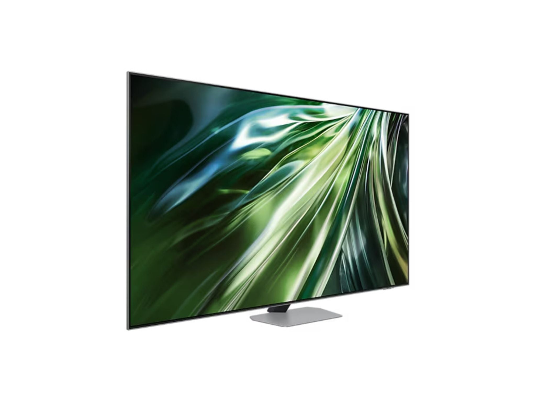 Telewizor Samsung QE98QN90D – widok pod kątem, technologia Mini LED i ekran 4K